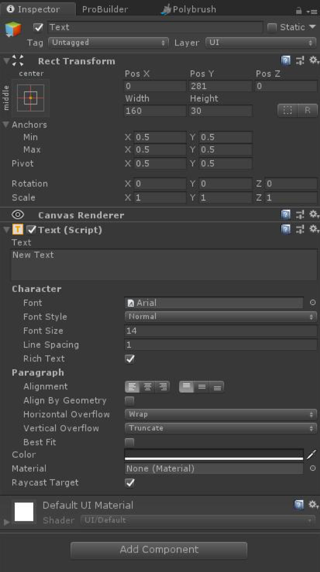 uGUI を使った基本的な UI の作り方