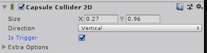 Does your Capsule Collider 2D look something like this? The size might be slightly different, but make sure that the other values are the same