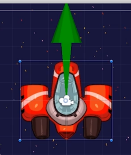 Changing the Push strength makes the arrow bigger