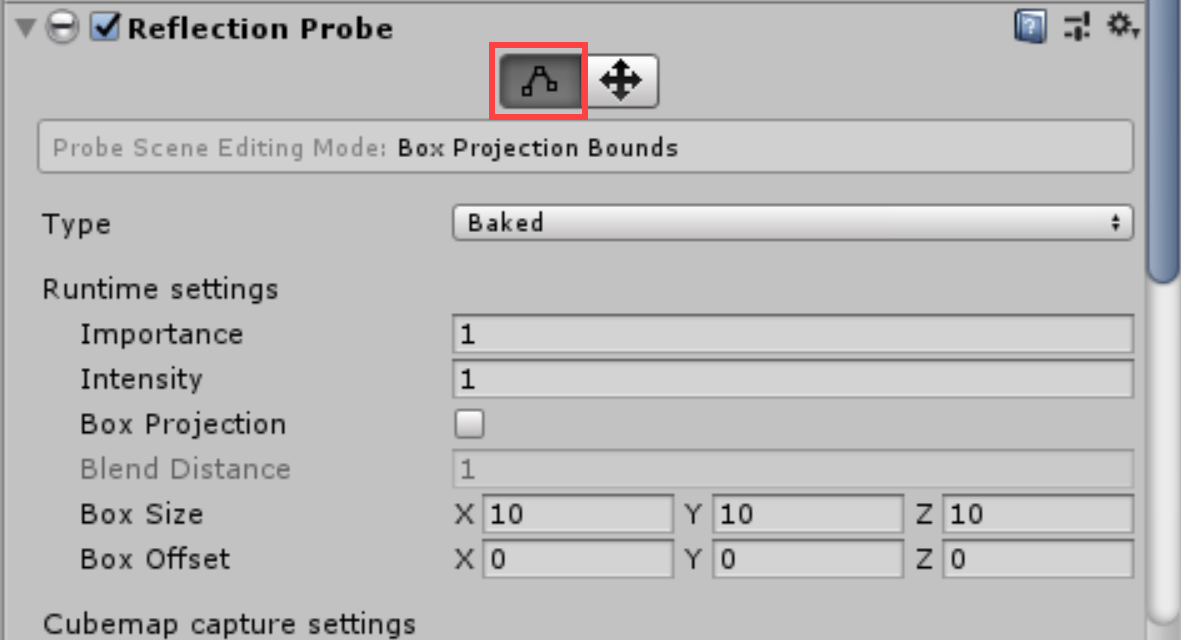 Figure 06: The Edit Bounding Volume button.