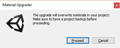 Figure 06: Overwrite Materials Window