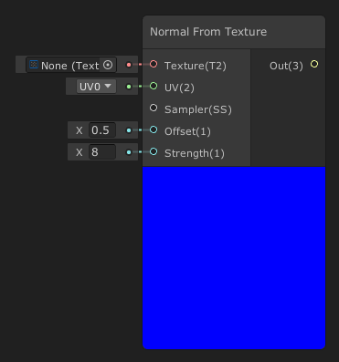 Figure 01: Normal From Texture Node