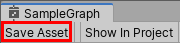 Figure 03: Shader Graph Toolbar