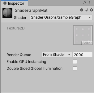 Figure 04: Material Shader selection