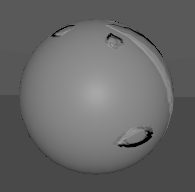 Figure 05: New Shader applied to an object in the Scene