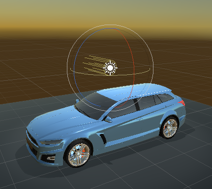 Adjusting the Directional Light
