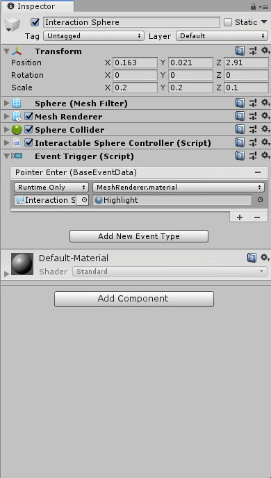 Adding anther event trigger
