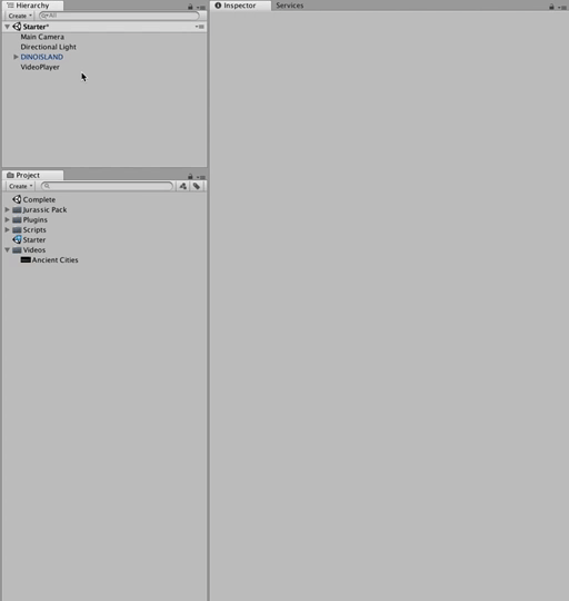 Figure 04: Locating the Video Player component