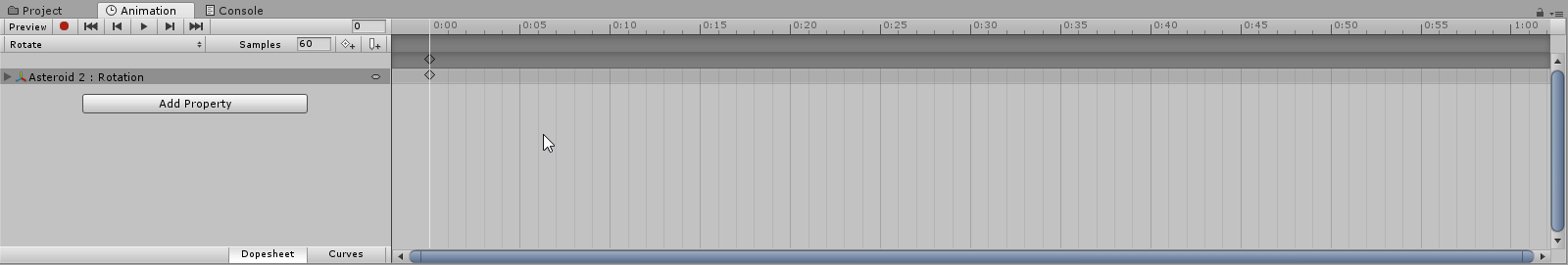 Adding a Keyframe
