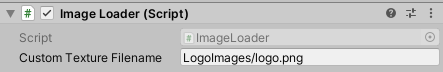 Figure 02: Specifying a file stored in a StreamingAssets subfolder, using the Inspector