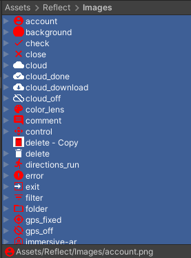 Figure 01: Select all the images in the Images folder