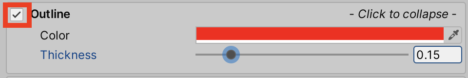 Figure 05: Adding an outline to your text can make it easier to see in busy environments.