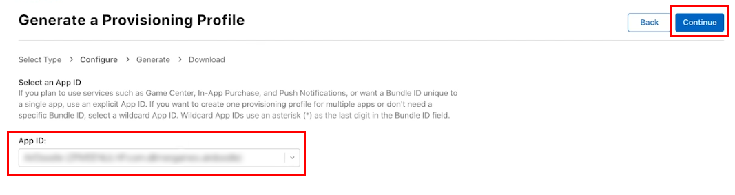 Figure 12: Linking your apple ID