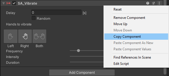 Copy component