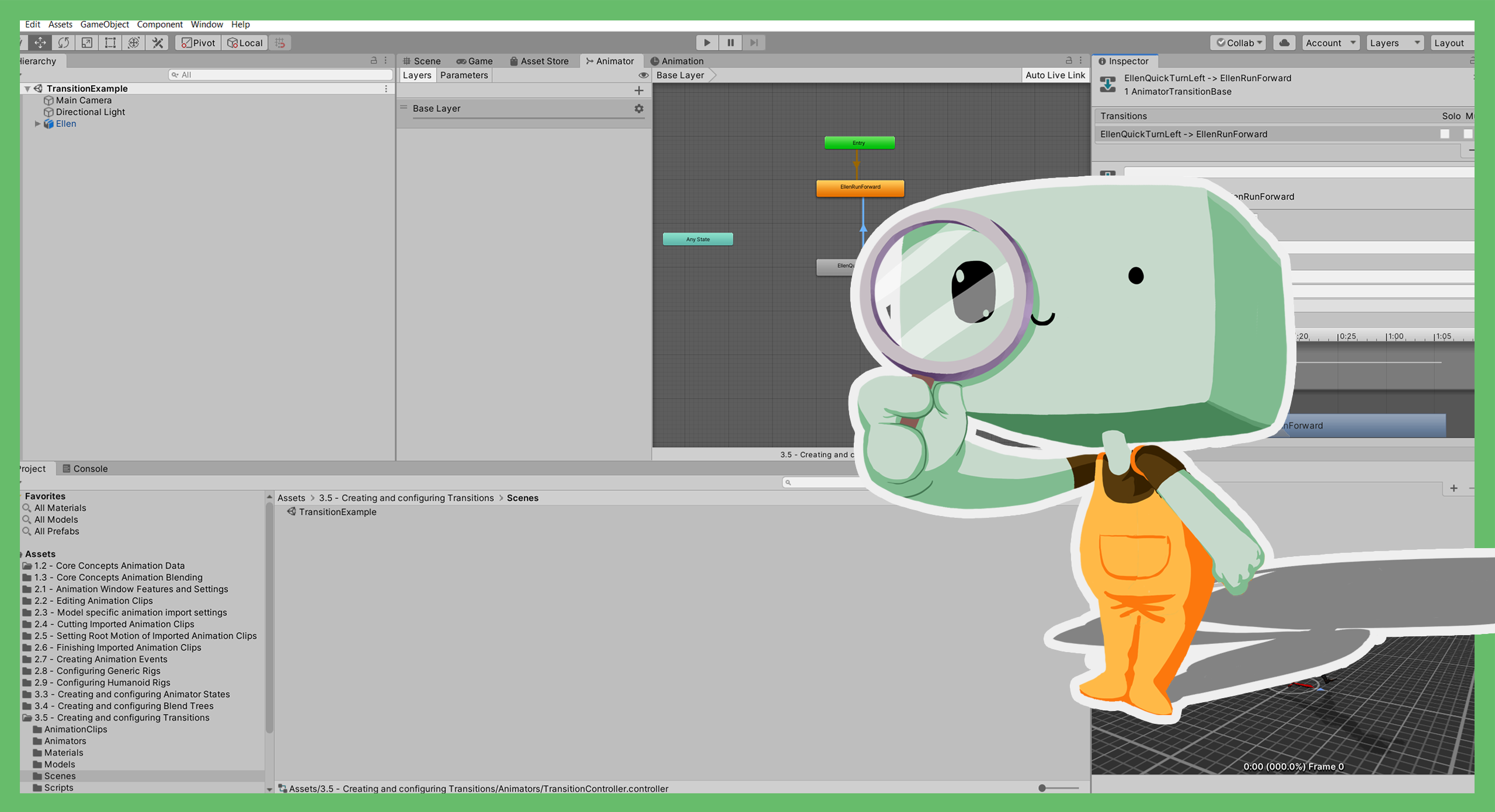 3.4 Creating and configuring Blend Trees