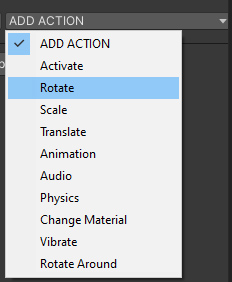 Rotate action
