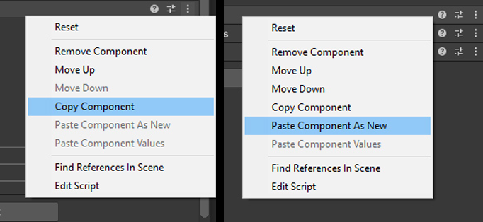 Copy-Paste a component