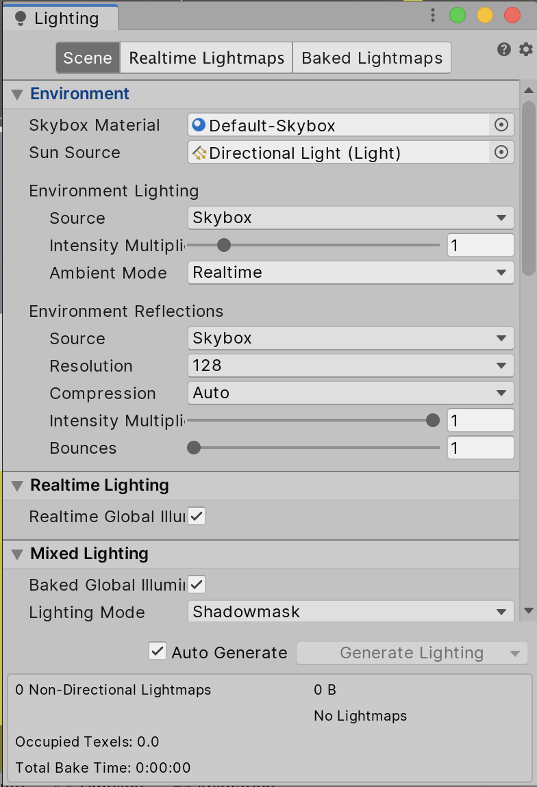Figure 03: Lighting window