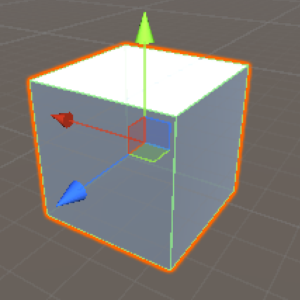 Figure 02: Move widget visible with the Move tool