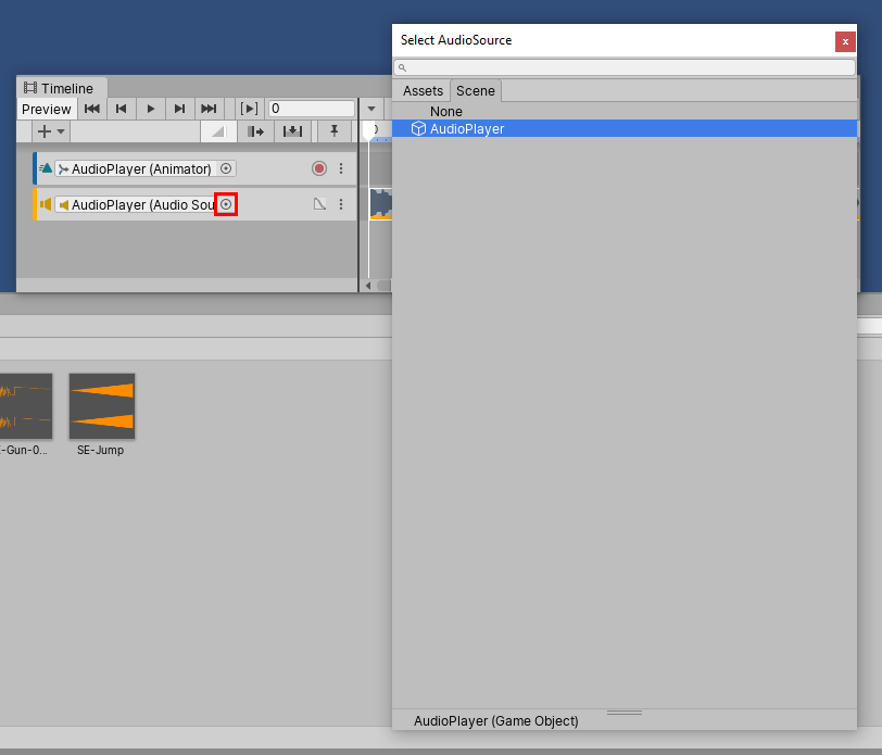 Figure 03: Selecting an Audio Source.