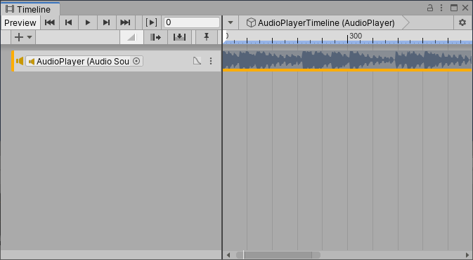Figure 04: Timeline with an audio track.
