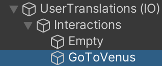 User translations