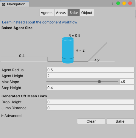 Figure 03: Bake Settings