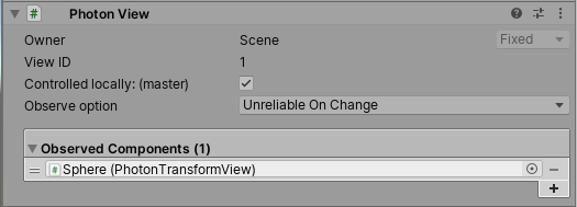 Figure 04: Making the Unity Editor instance of the project the master
