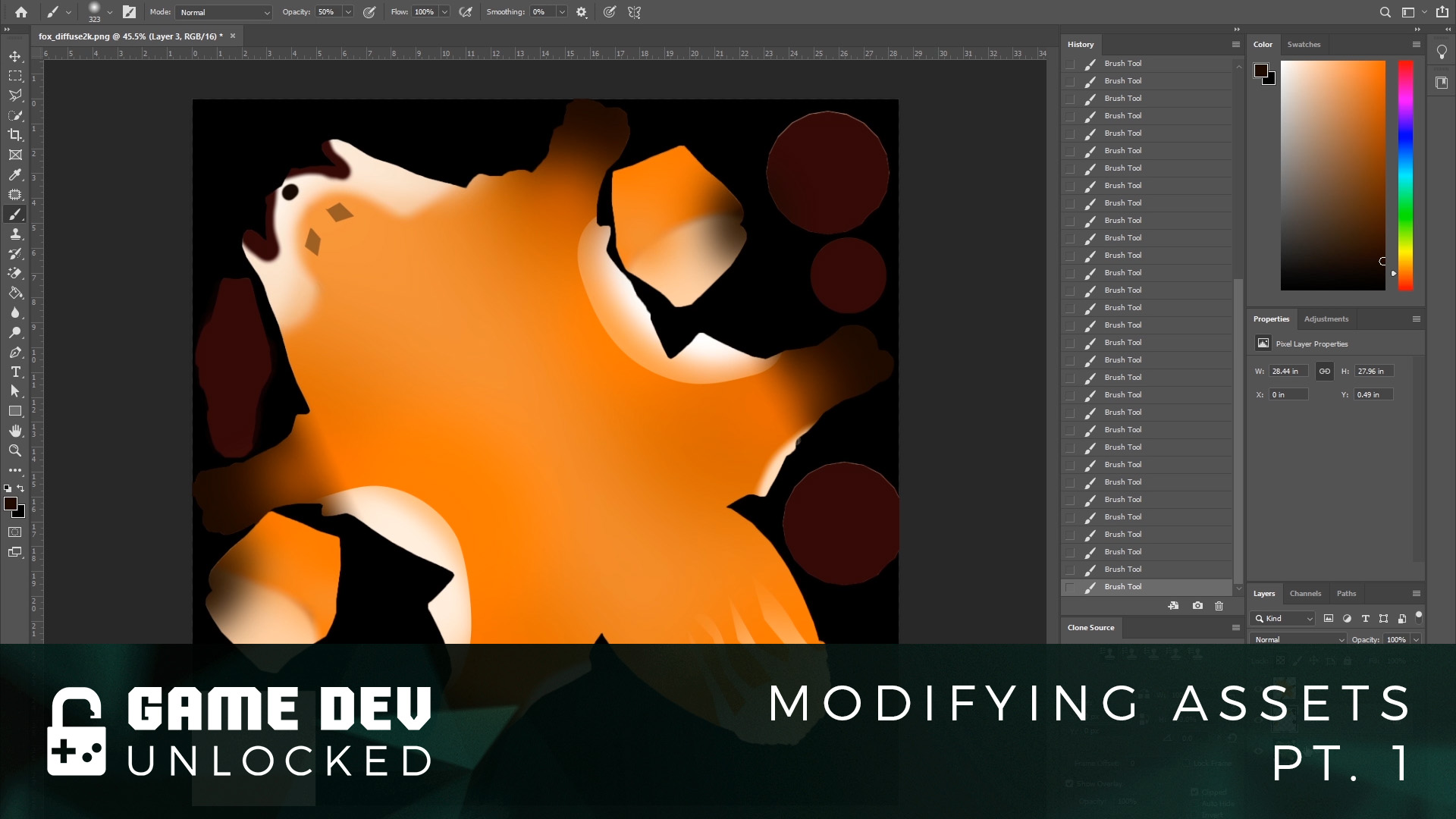 4. Modifying Art Assets and Making Them Yours, Part 1