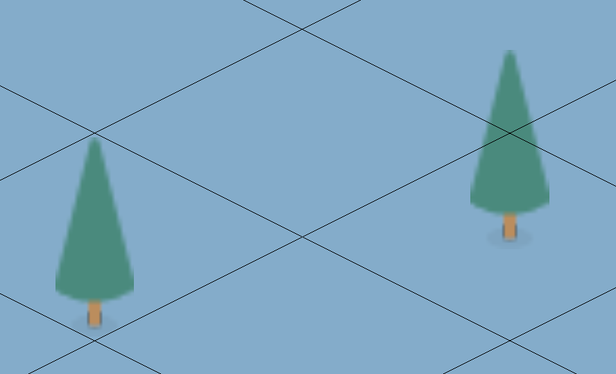 Figure 14: These trees appear to be at different depths.