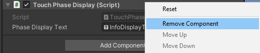 Figure 06: Removing the previous step’s script