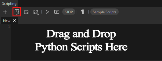 Figure 05: Script Panel