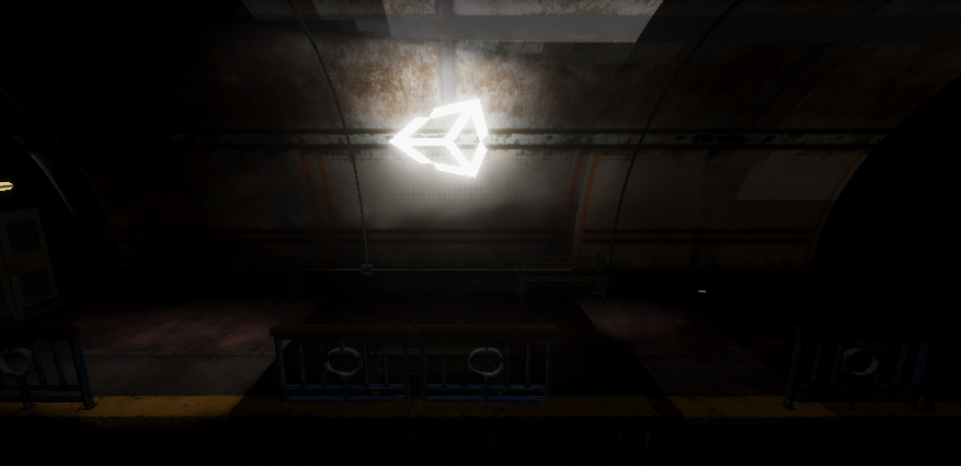 Figure 20: The object casting light onto other objects in the Scene