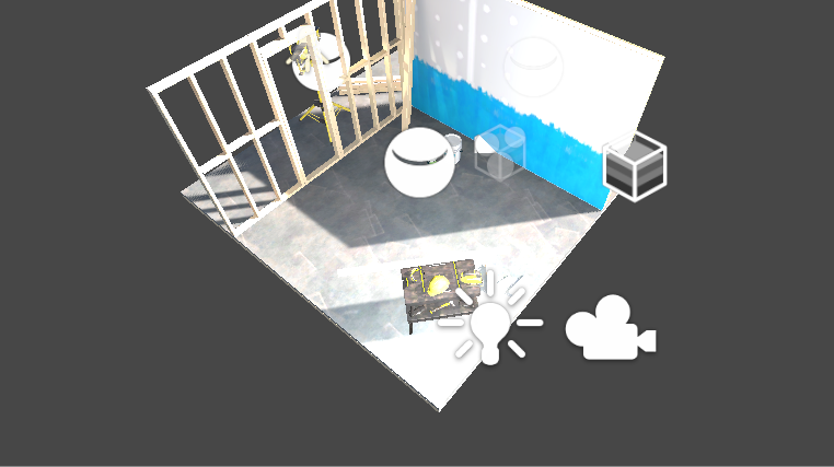 Figure 08: Moving the Camera further from the Light will cause the shadows to disappear