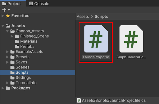 Renaming the newly created C# script