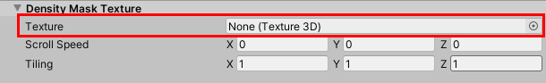 Figure 06: Assigning a 3D Density Mask Texture.