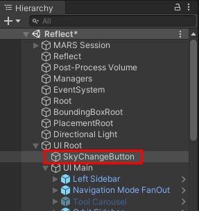 Figure 02: The new SkyChangeButton UI element