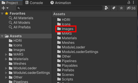 Figure 01: Create two new foldeers