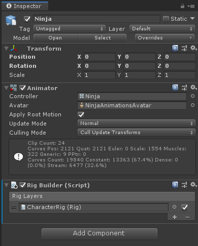 Figure 09: Rig Components will be added to the Rig Layers List