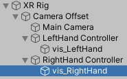 Figure 05: Visualizer placement in the Hierarchy