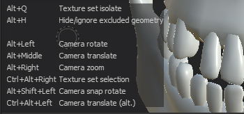 Figure 03: Navigation controls are displayed as an overlay when you hold down the Option, or Alt key.