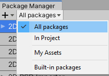 Figure 01: Opening the Package Manager