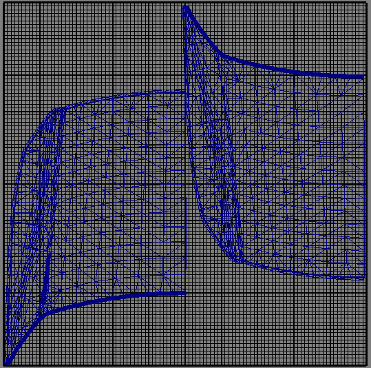 Figure 03: UV Unwrapping where the shells are generated by unwrapping the Mesh