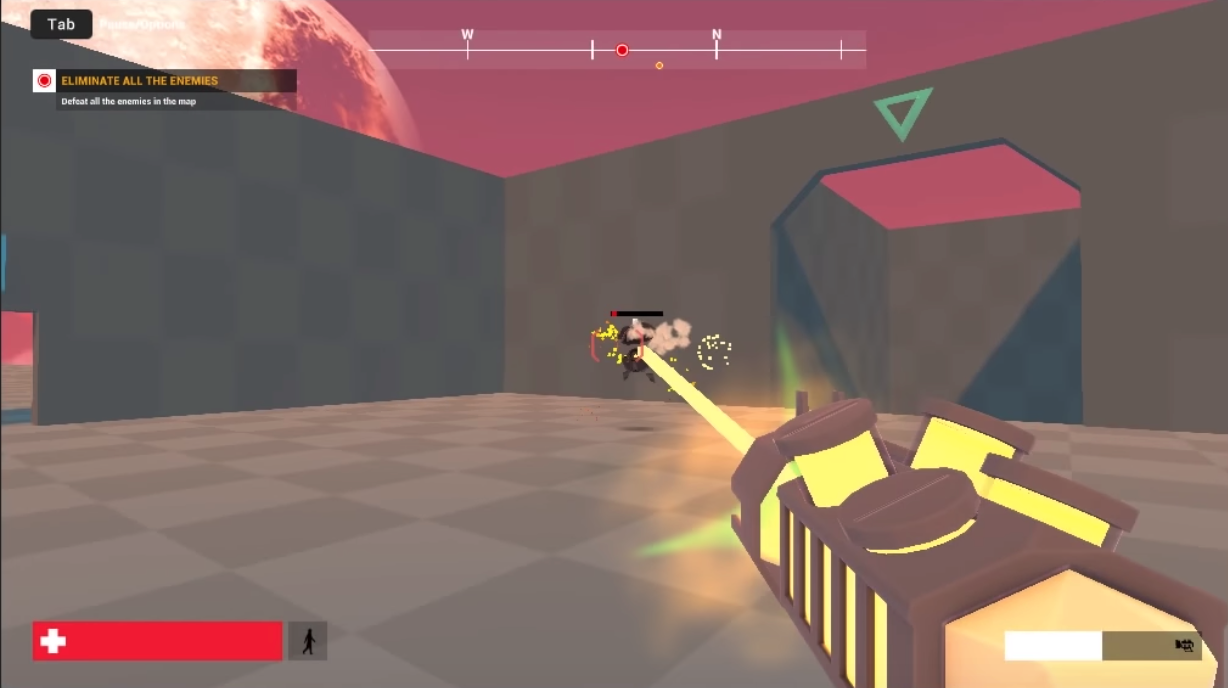 Image from Unity’s FPS microgame project.
