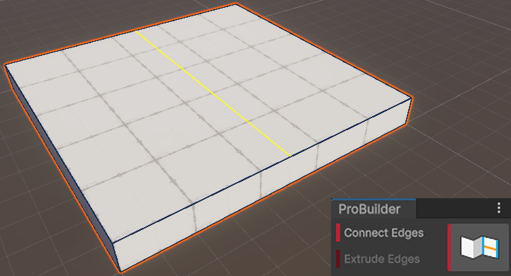 Connect Edges tool to divide faces by adding a line connecting two lines at the line level