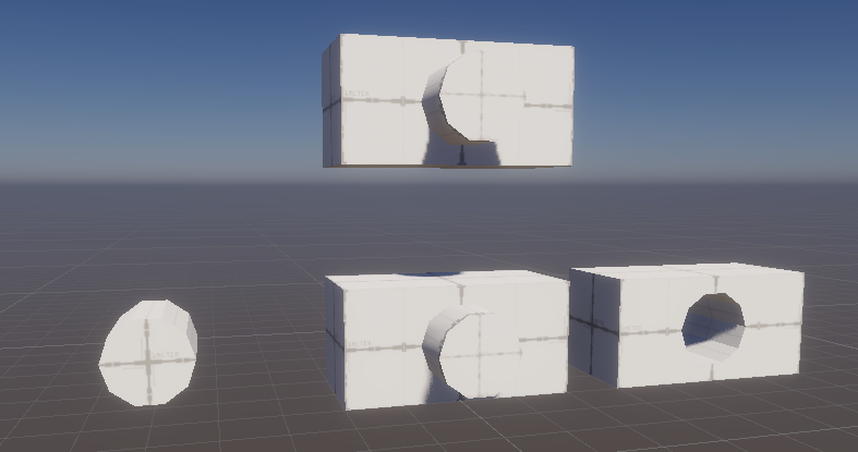 These models utilized the following Operations, from left to right: Intersection, Union, and Subtraction.