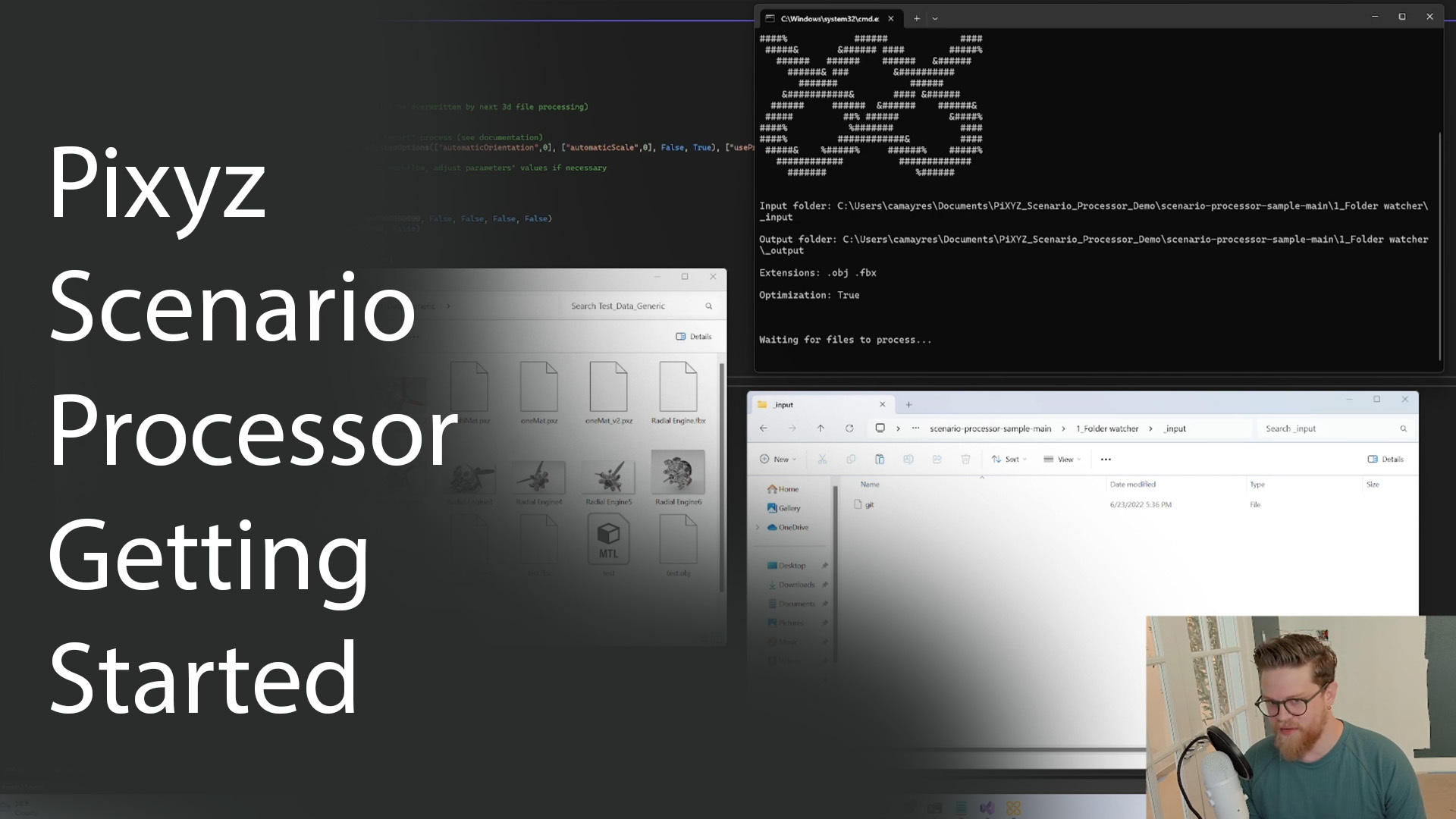 Pixyz Scenario Processor