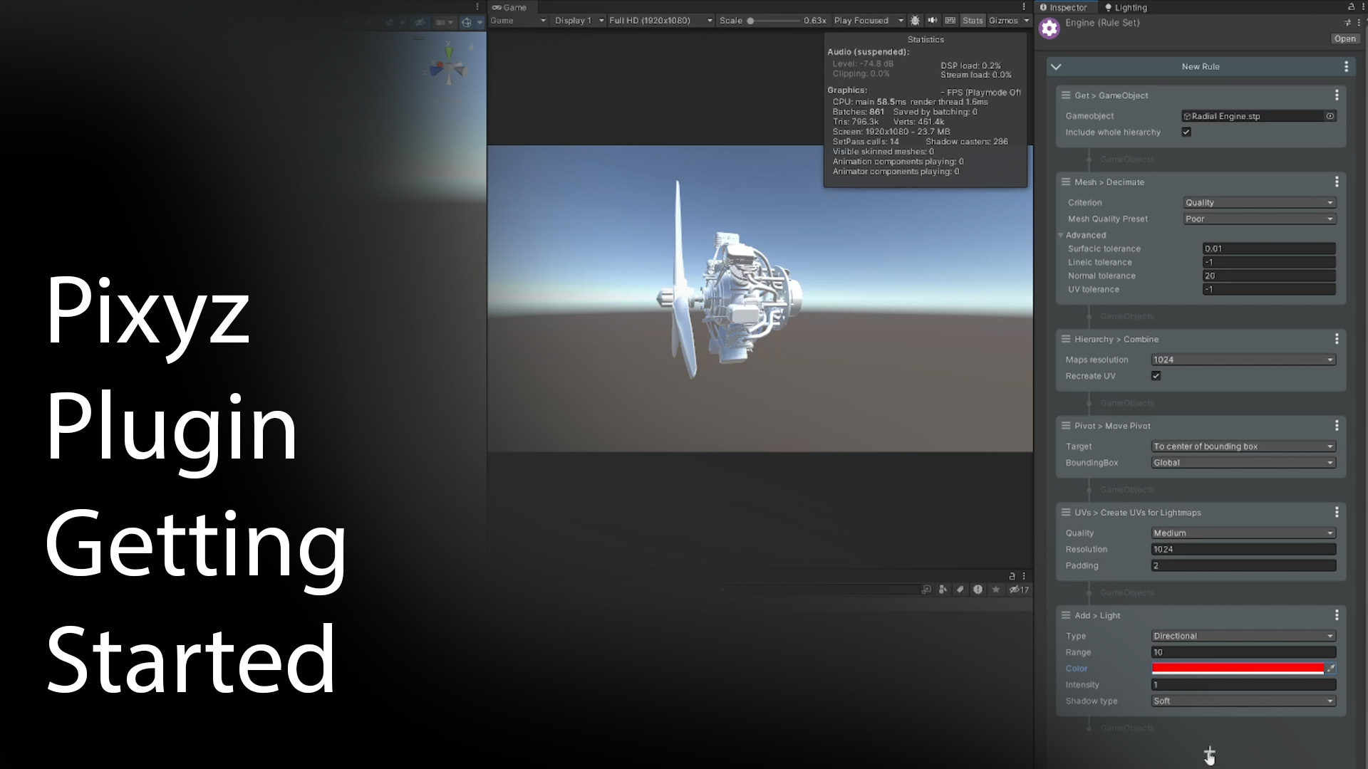 Pixyz Plugin Overview