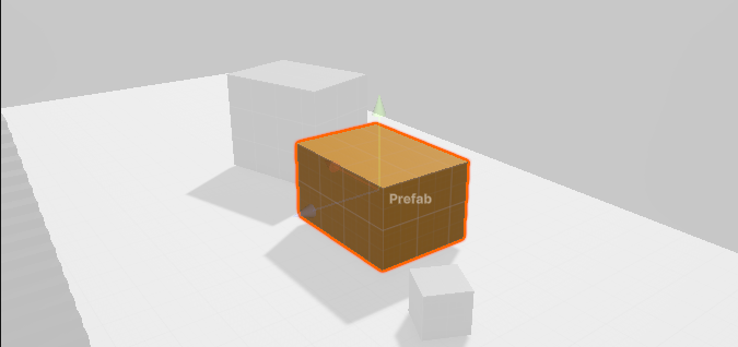 Prefab editing mode