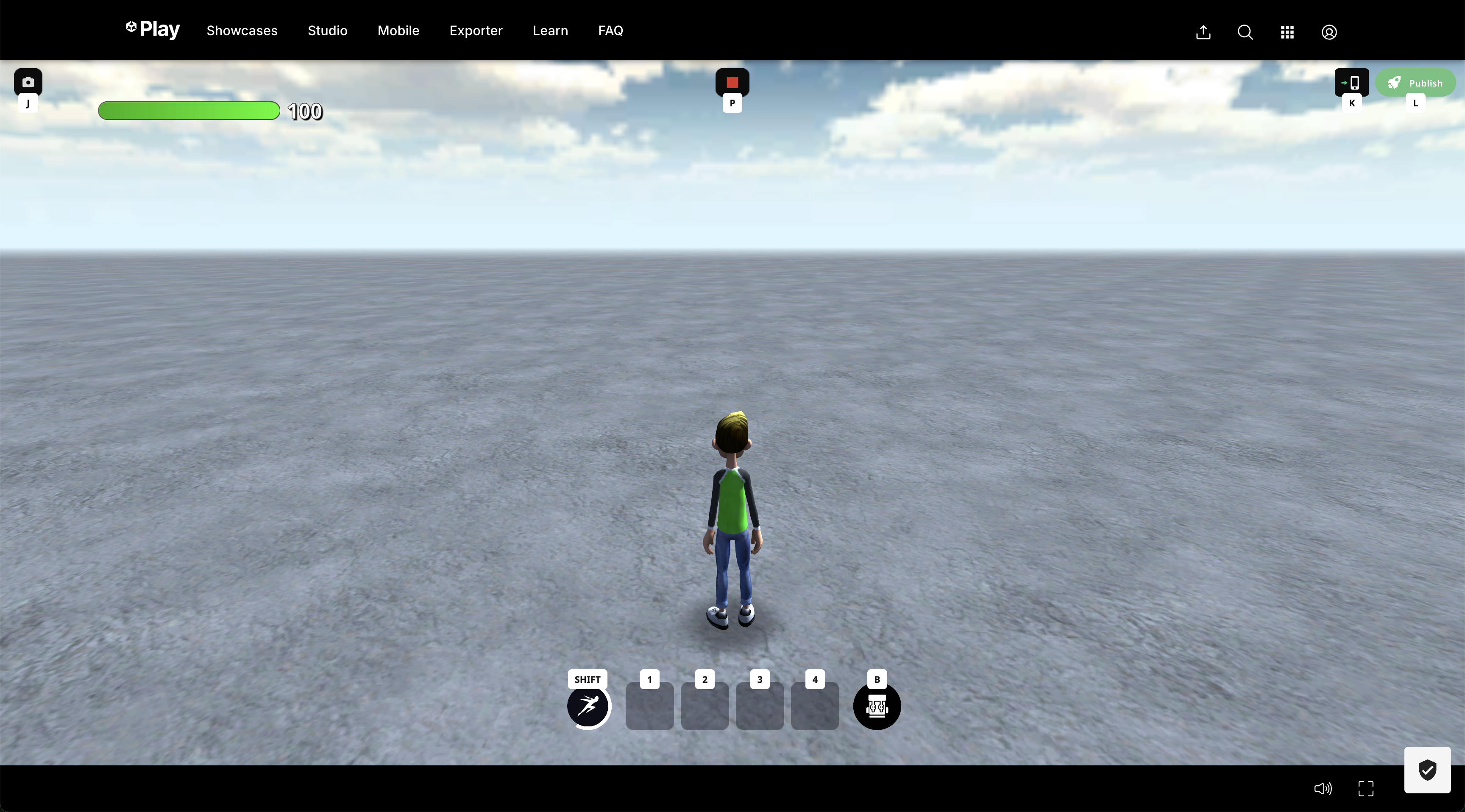 Look at all this space for activities. The possibilities!
